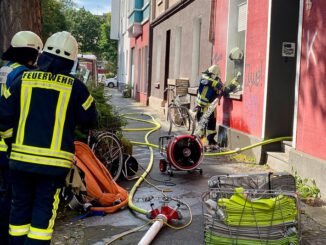 FW-BO: Zimmerbrand in Bochum Mitte