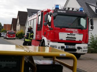 FW Celle: Feuer in einer Zwischendecke in Westercelle