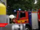FW Dresden: Brand an einer Lagerhalle