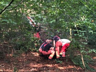 FW-Velbert: Mountainbiker in Langenberg schwer verletzt