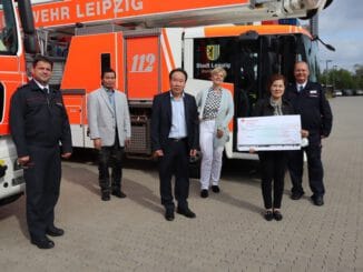 LFV-Sachsen: Spendenübergabe in Leipzig