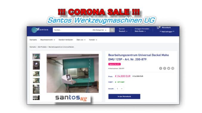 Santos Corona Sale Januar 2021 - Bearbeitungszentrum - Bild - 5