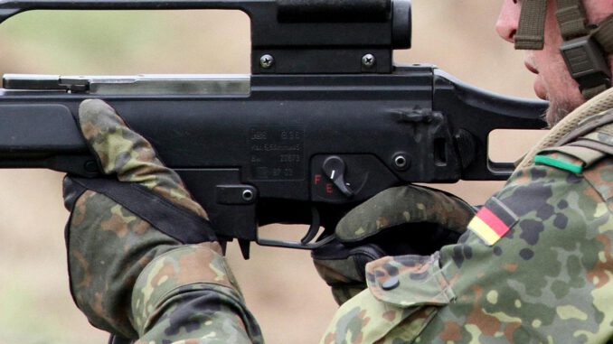 Bundeswehr-Soldat mit G36, über dts Nachrichtenagentur