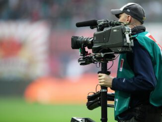 Fernsehübertragung eines Bundesliga-Spiels, über dts Nachrichtenagentur