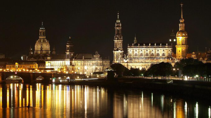 Dresden bei Nacht, über dts Nachrichtenagentur