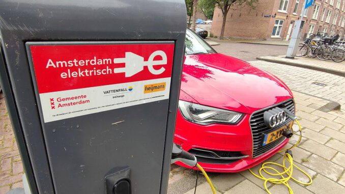 E-Auto-Ladestation in Amsterdam, über dts Nachrichtenagentur