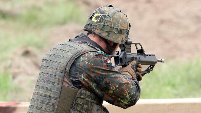 Bundeswehr-Soldat mit G36, über dts Nachrichtenagentur