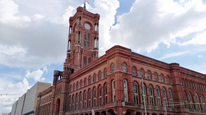 Rotes Rathaus in Berlin, über dts Nachrichtenagentur