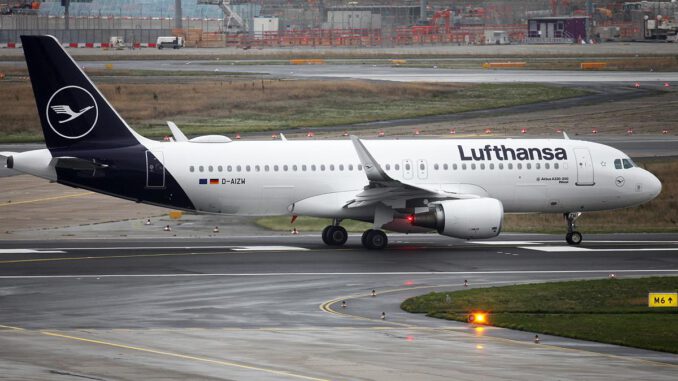 Lufthansa-Maschine, über dts Nachrichtenagentur