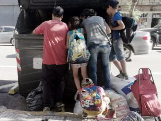 Argentinien: Eine arme Familie wühlt im Müll, über dts Nachrichtenagentur