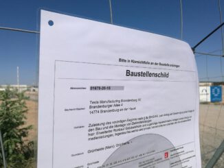 Standort von neuer Tesla-Fabrik in Brandenburg, über dts Nachrichtenagentur