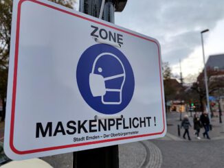 Maskenpflicht in der Innenstadt von Emden, über dts Nachrichtenagentur