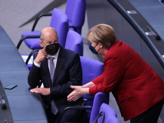 Olaf Scholz und Angela Merkel, über dts Nachrichtenagentur