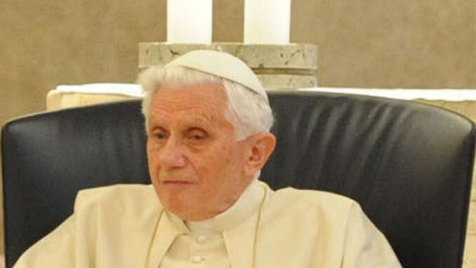 Benedikt XVI., über dts Nachrichtenagentur