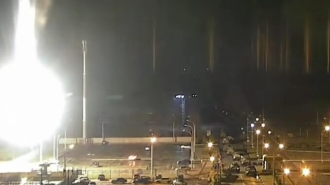 Kernkraftwerk Saporischschja in der Nacht zum 04.03.2022, über dts Nachrichtenagentur