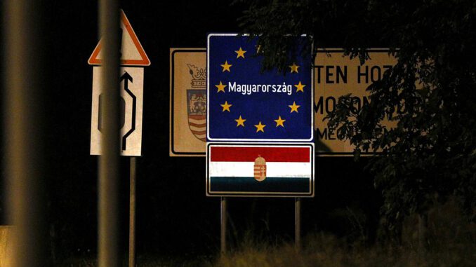 Ungarischer Grenzübergang, über dts Nachrichtenagentur