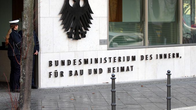 Bundesinnenministerium, über dts Nachrichtenagentur