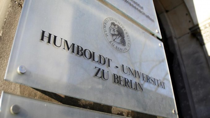 Humboldt-Universität, über dts Nachrichtenagentur