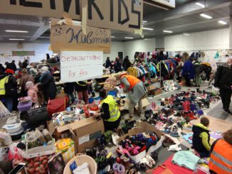 Hilfsgüter für Flüchtlinge aus der Ukraine in Deutschland, über dts Nachrichtenagentur