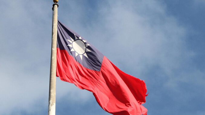 Taiwan-Flagge, über dts Nachrichtenagentur