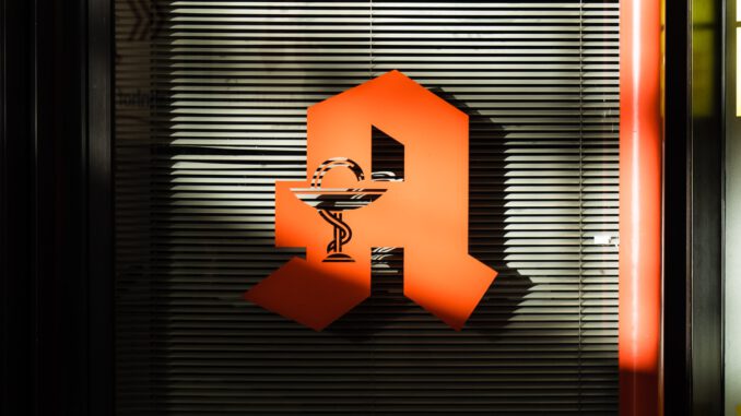 black and red wooden door