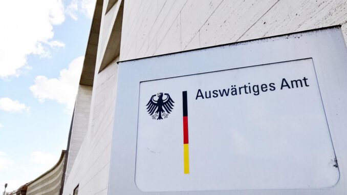 Auswärtiges Amt, über dts Nachrichtenagentur