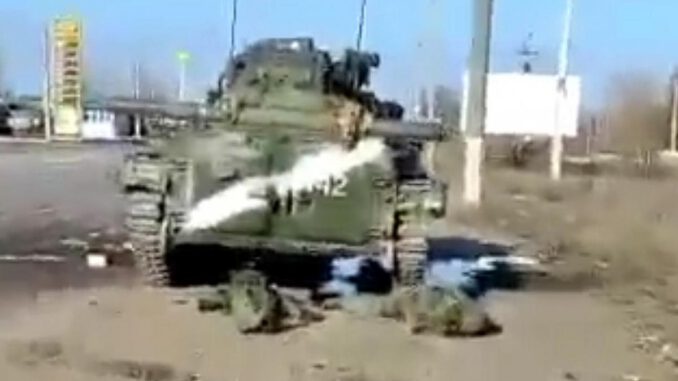 Von der Ukrainischen Armee verbreitete Bilder,  Text: über dts Nachrichtenagentur