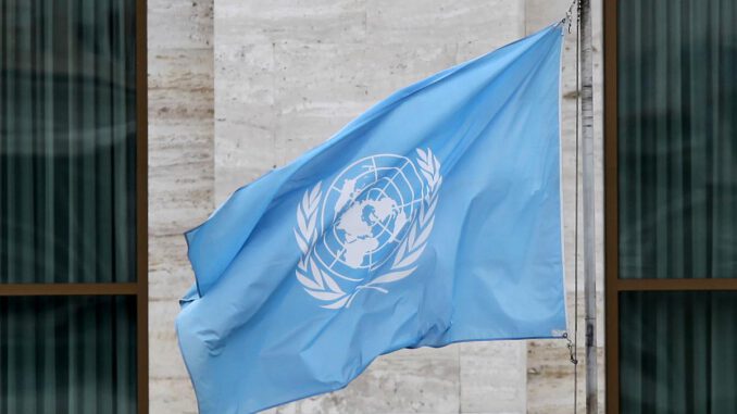 Fahne vor den Vereinten Nationen (UN), über dts Nachrichtenagentur