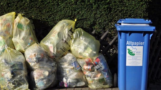 Abfuhrtermine für gelben Sack und Altpapier