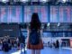 airport woman flight boarding 2373727